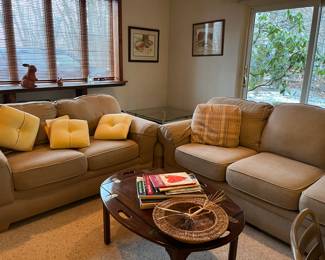 Sofa and Matching Love seat