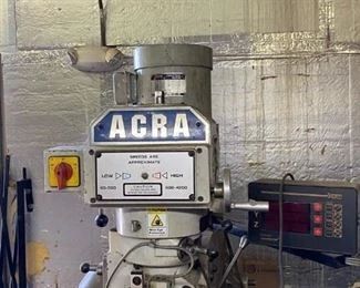 ACRA Programmable Milling Machine
