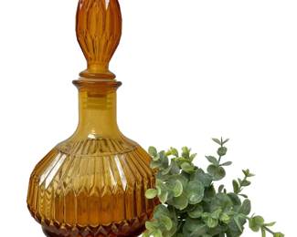 MCM Italian Glass Decanter