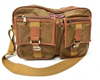 Vintage Monarch Nylon Satchel Bag