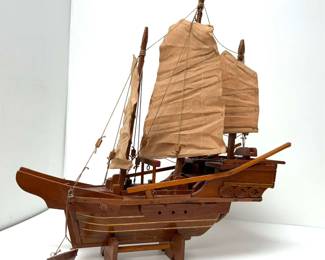 Vintage Wood Ship