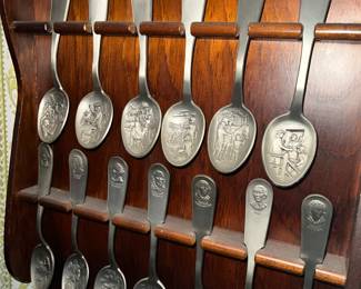 Declaration of Independence spoons Pewtar