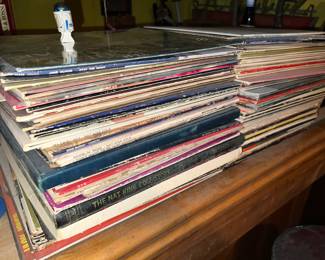Records stashed in basement...