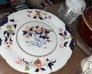 Imperial Stone china w/ Lion emblem