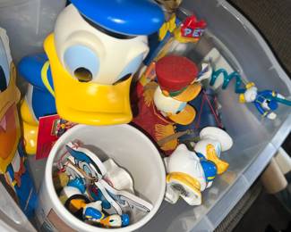 Donald Duck in box