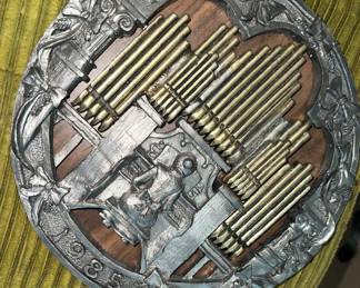 Very heavy... church lady organist 1985 plaques??