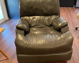 Leather Lazy Boy recliner.