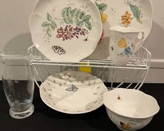 Butterfly Meadow by Lenox dish set - 12 place settings.