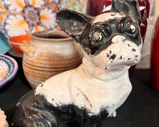 IRON BULLDOG DOOR STOPPER - HES THE CUTEST