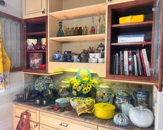 SO MUCH POTTERY / PLATES / BOWLS / DISHES - MADE IN ITALY / FRANCE / MEXICO / GERMANY