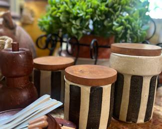 VINTAGE CANISTERS - SOOOO COOL