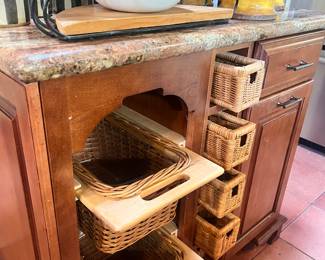 LOOK AT ALL OF THE COOL CUBBIES FOR STORAGE