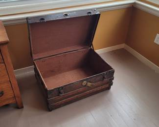 Antique/vintage trunk, great for coffee table