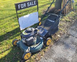 Gasoline powered lawnmower, Honda motor, runs well