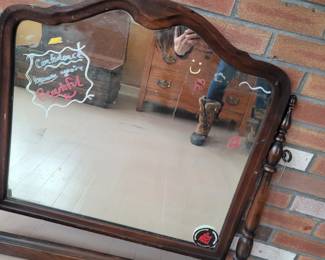 Vintage dresser mirror
