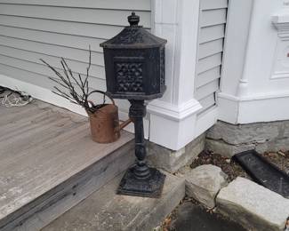 cast iron mailbox $100  SOLD