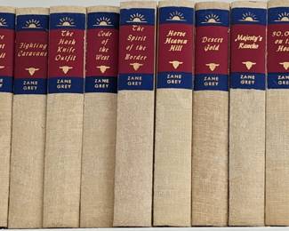 Collection of 15 Zane Grey Westerns