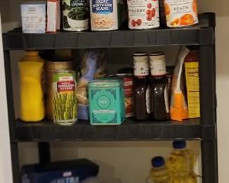 Punch Set, Canned Goods, Tea Pots, Paper Products, Bakeware