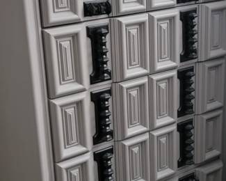 Gray Chest of Drawers