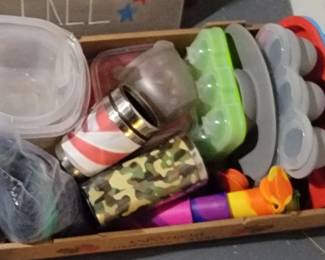 Cups, Egg Container, Plastic-ware