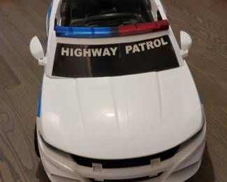 Highway Patrol Child's Car