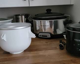 Hamilton Beach and Crock Pot Slow Cookers
