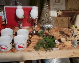 Christmas Mugs, Owls