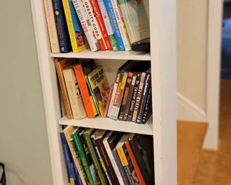 Books, CDs, DVDs, Candles