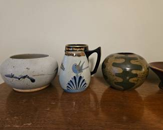 Mexican & Japanese pottery