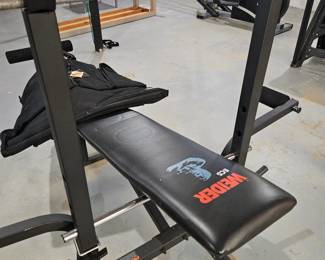 Weider Weight bench w/Weights