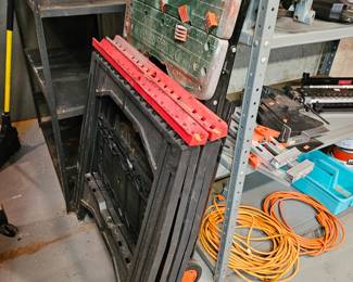 Sawhorses & Folding Work Table