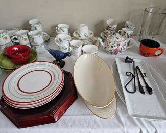 Folley tea set, Lenox, Williams & sonoma