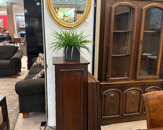 'Leaf' Cabinet that is included with dining set.