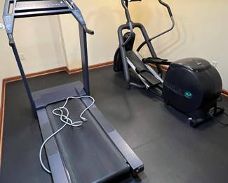 Treadmill and elliptical