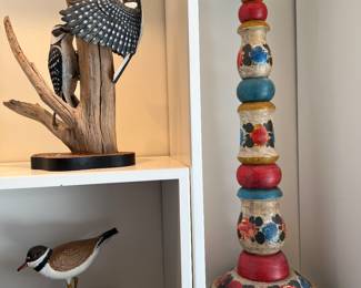 Signed Bird carvings