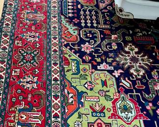 Room sized handmade rug