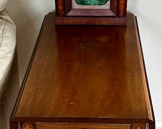 One of two table available