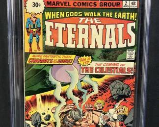 1976 Marvel Comics Eternals #2 30 Cent Variant CGC