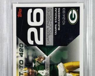 2007 Topps Brett Favre Collection PSA 10 GEM