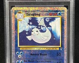 2002 Pokemon Dewgong Rev. Foil Legendary Coll. PSA