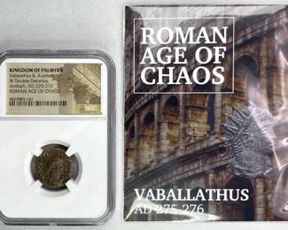 AD 270-272 Kingdom of Palmyra Double Denarius