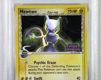 2006 Pokemon EX Mewtwo Rev. Foil Holon Ph. PSA 9