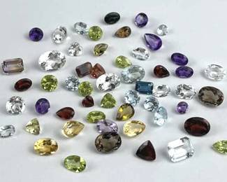 37.71Ct Semi-Precious Gemstone Assortment