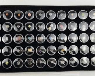 (53) Gemstones in Tray Various Types