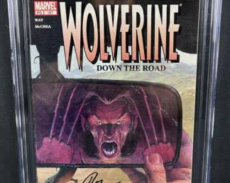 2003 Marvel Wolverine #187 Signed Roy Thomas CGC