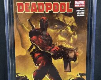 2008 Deadpool #1 Marvel Comic CGC 9.4 White Pages