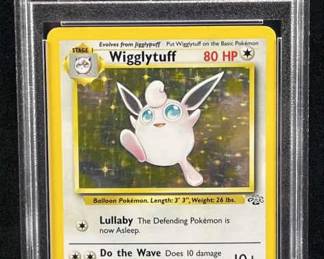 1999 Pokemon Wigglytuff Holo Jungle PSA 6 EX-MT