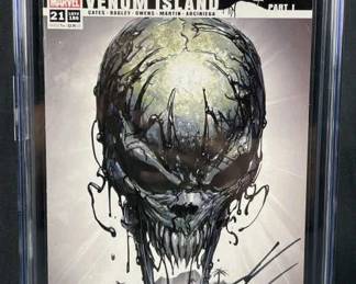 Venom #21 Signed Donny Cates CGC 9.0 Signature Ser