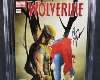 2011 Wolverine #9 'Death' of Mystique Sig. Roy T.