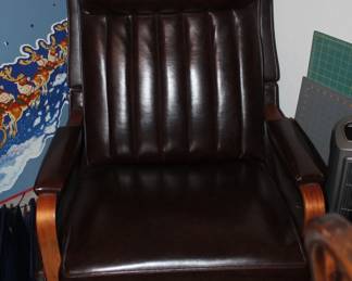 Leather Rocking Chair